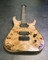 Dennison Guitars  Burl poplar top