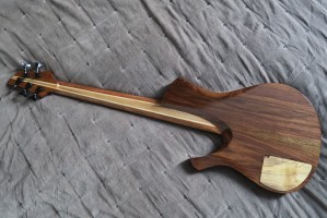 Spalted maple top    Walnut fingerboard / laminate neck       Tomasz Baran