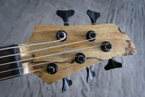 Spalted maple top    Walnut fingerboard / laminate neck       Tomasz Baran