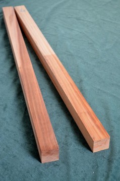 Soprano Plum wood Flute Blank