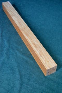 Plum wood flute blanks